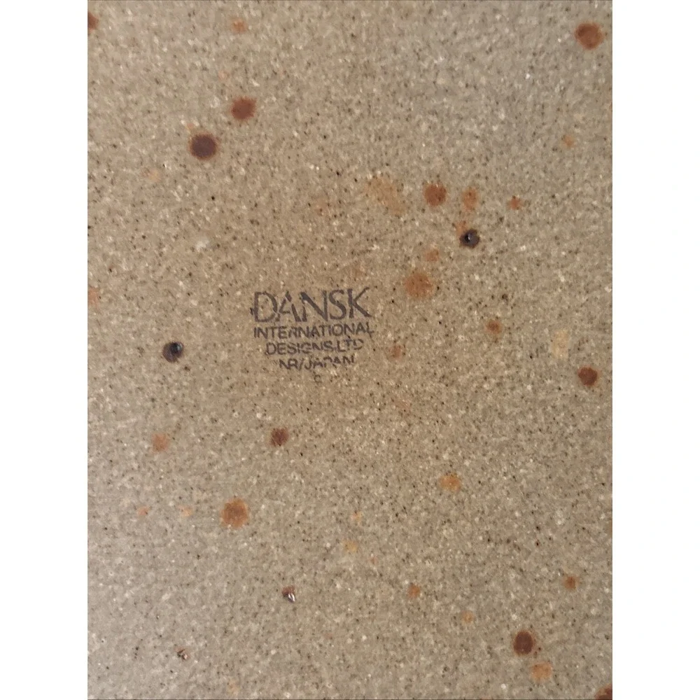 Dansk BLT Sandstone Dinner Plate. 9-5/8